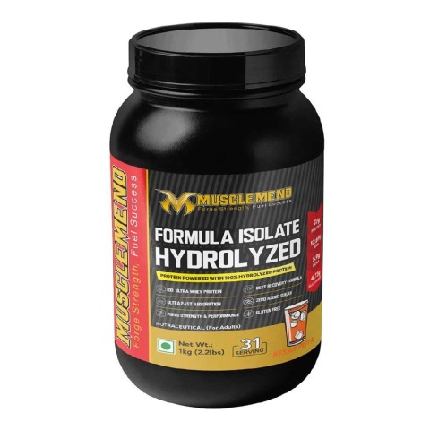 1 - Musclemend Formula Isolate Hydrolyzed,  2.2 lb  Kesar Pista 