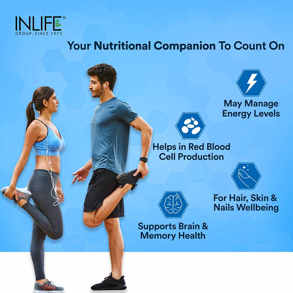 4 - INLIFE High Strength B-Complex,  60 veggie capsule(s)  Unflavoured 