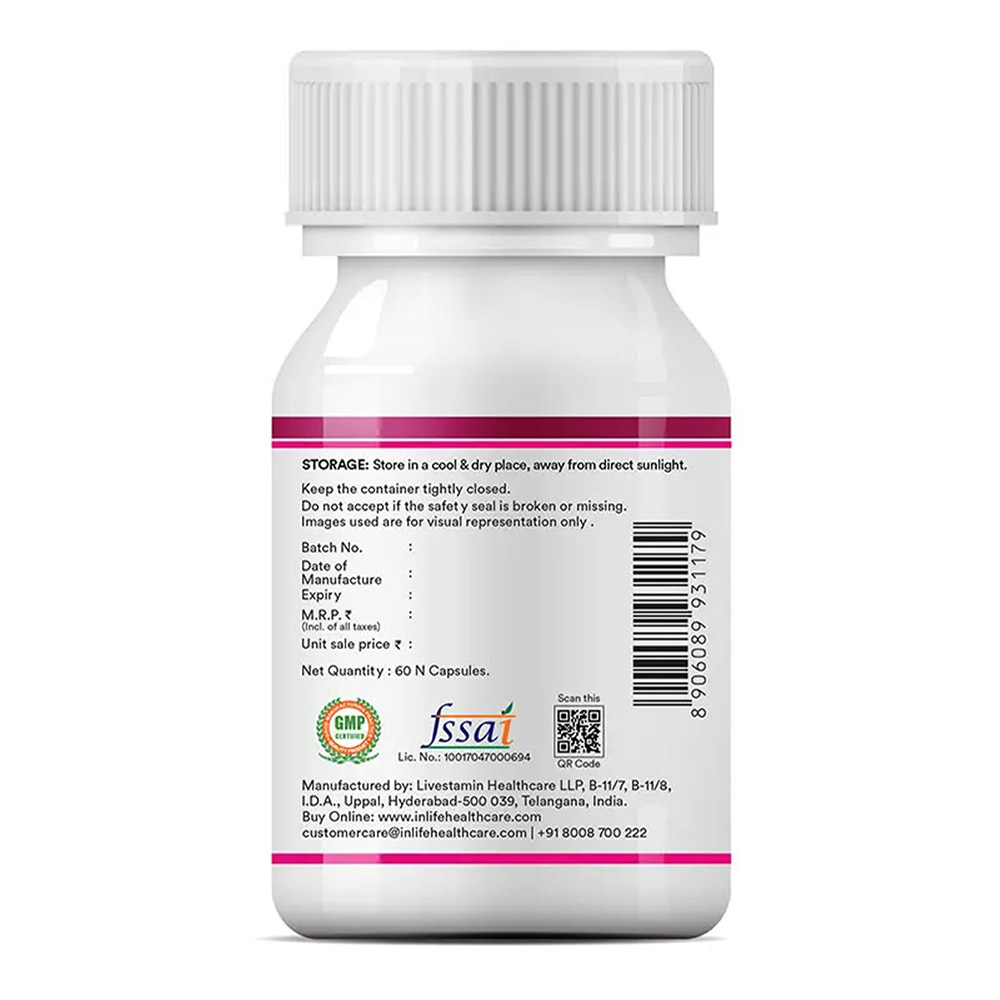 9 - INLIFE Multivitamins & Minerals Women,  60 capsules  Unflavoured 