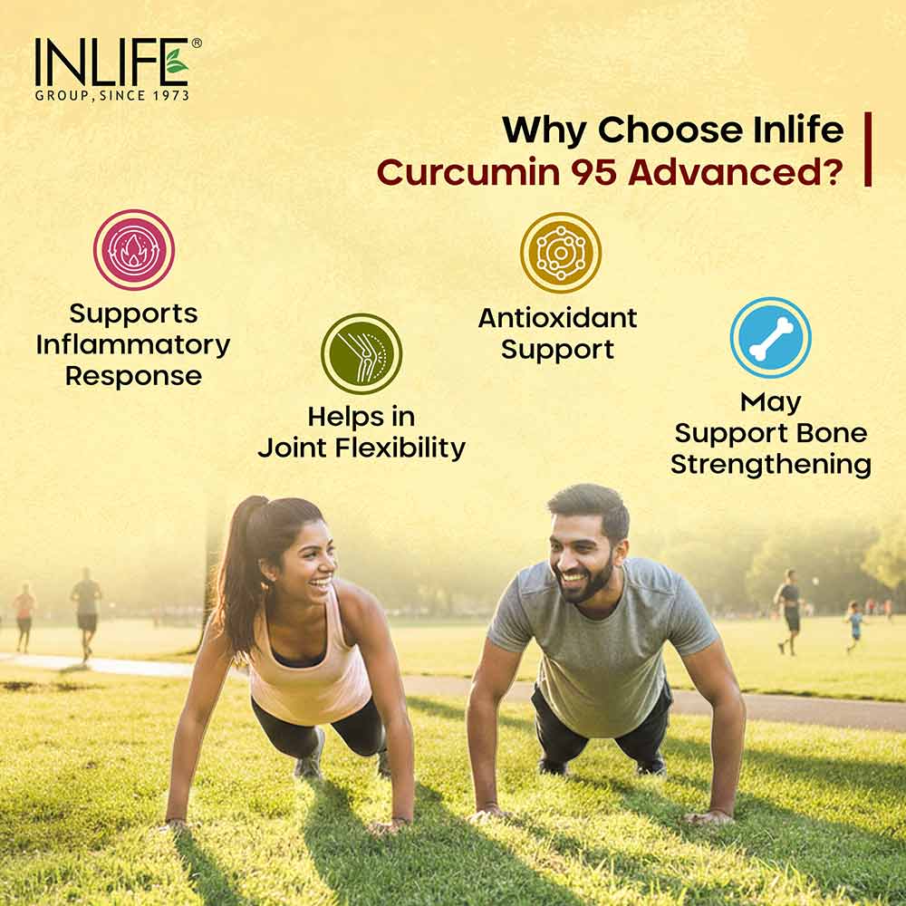 5 - INLIFE Curcumin 95 Advanced,  60 veggie capsule(s) 