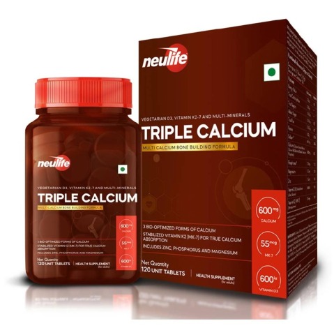 1 - Neulife Triple Calcium,  Unflavoured  120 tablet(s) 