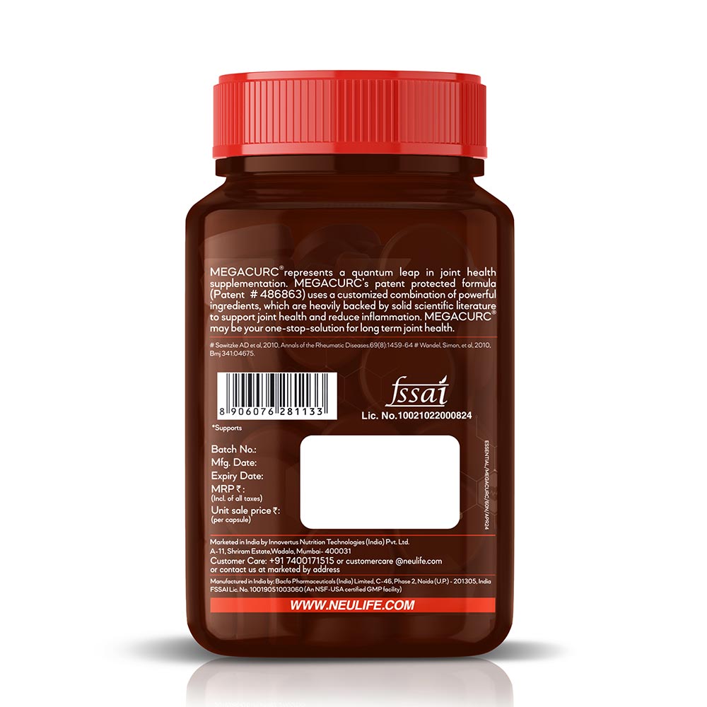 4 - Neulife Megacurc,  60 softgels 