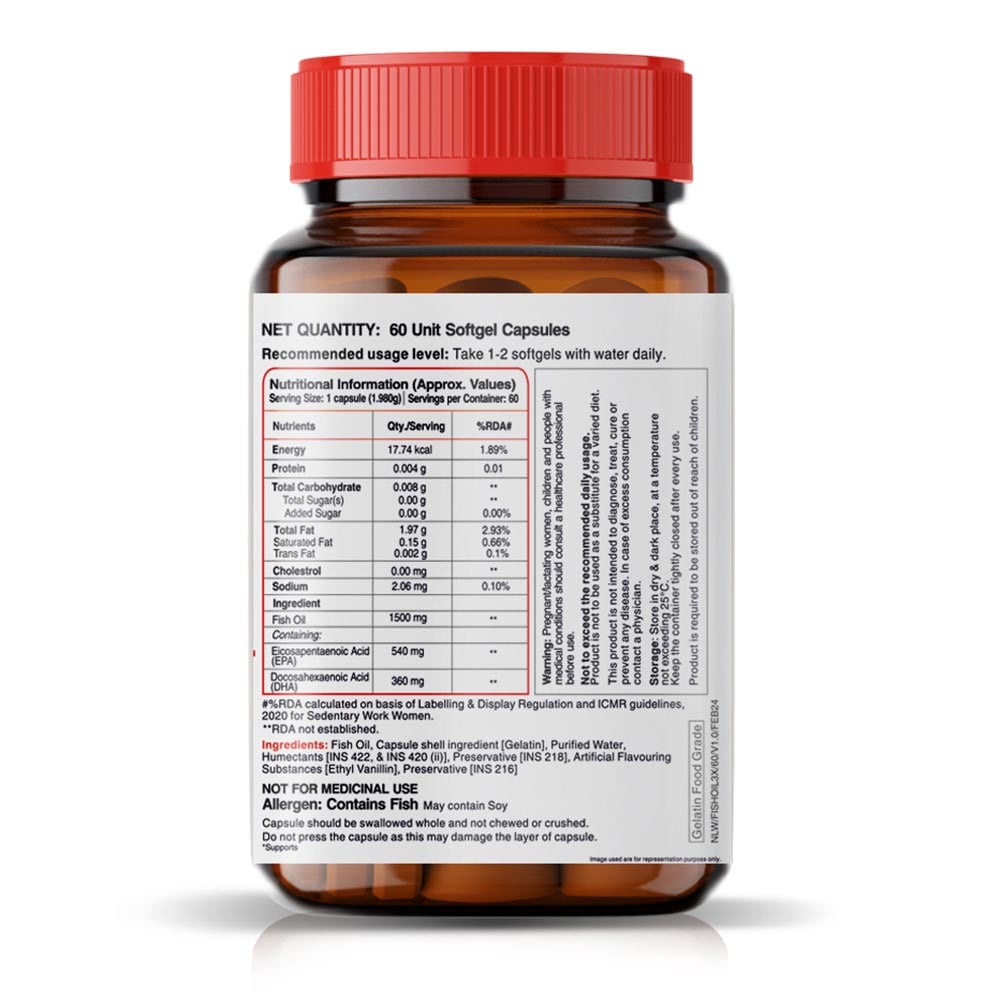 3 - Neulife Deep Sea Ultra Fish Oil 3X Triple Strength,  60 softgels 