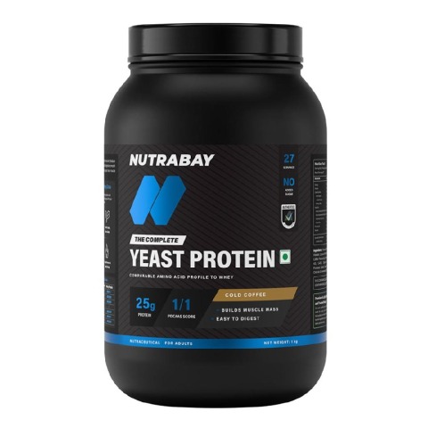 2 - Nutrabay Yeast Protein,  2.2 lb  Cold Coffee 