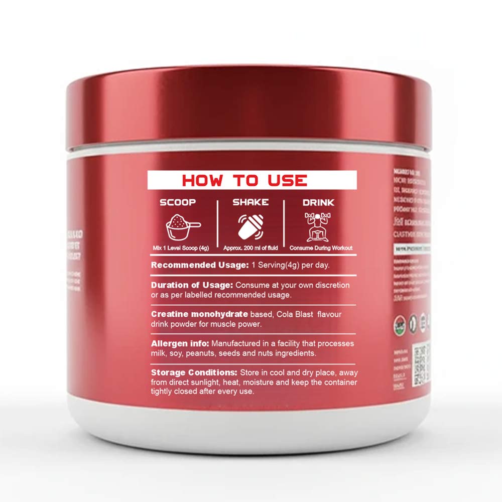 3 - iMuscles Nutrition Pure Creatine Monohydrate,  Pineapple  0.29 lb 