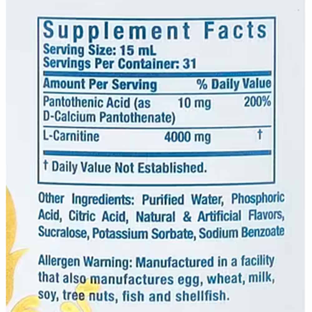 6 - Ronnie Coleman L-Carnitine XS 4000,  465 ml  Cherry Rush 