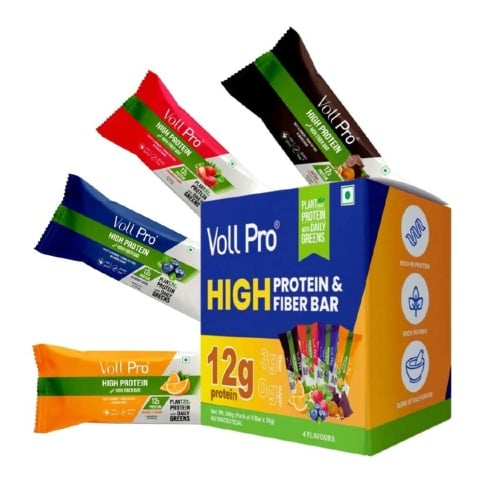 1 - Voll Sante Voll Pro High Protein & Fiber Bar,  8 bar(s)  Assorted (12g Protein) 