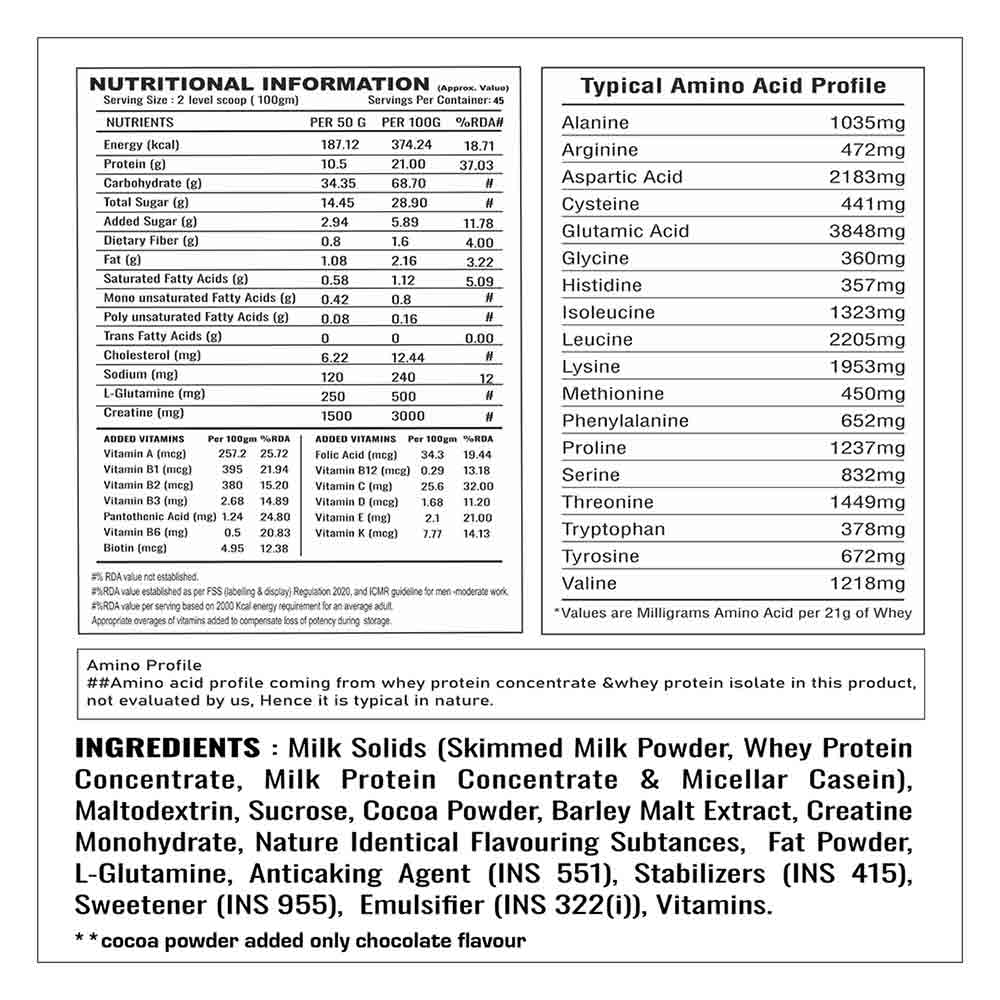 10 - Muscle Garage DNA Anabolic Mass Gainer,  10 lb  Coffee 
