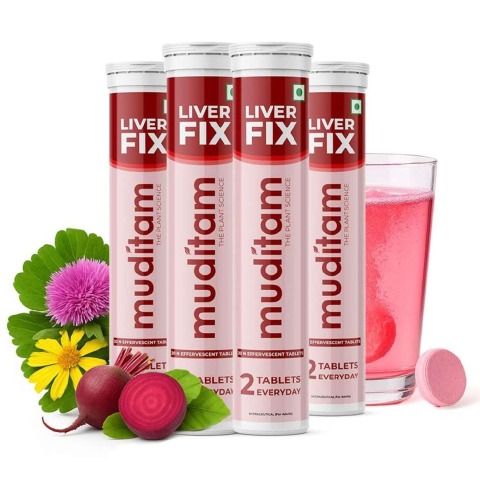 1 - Muditam Liver Fix (Pack of 4),  20 tablet(s) 