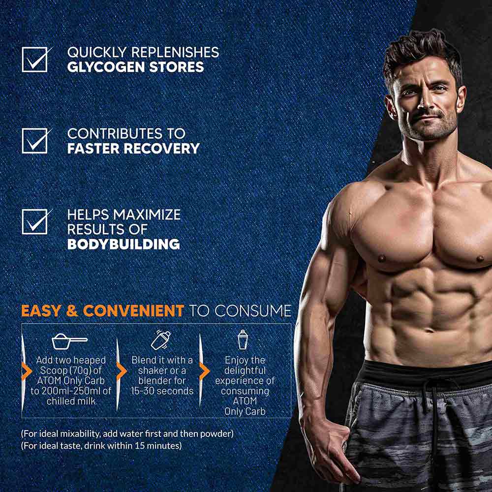 4 - AS-IT-IS Nutrition ATOM 100% Pure Carb,  2.2 lb  Cookies & Cream 
