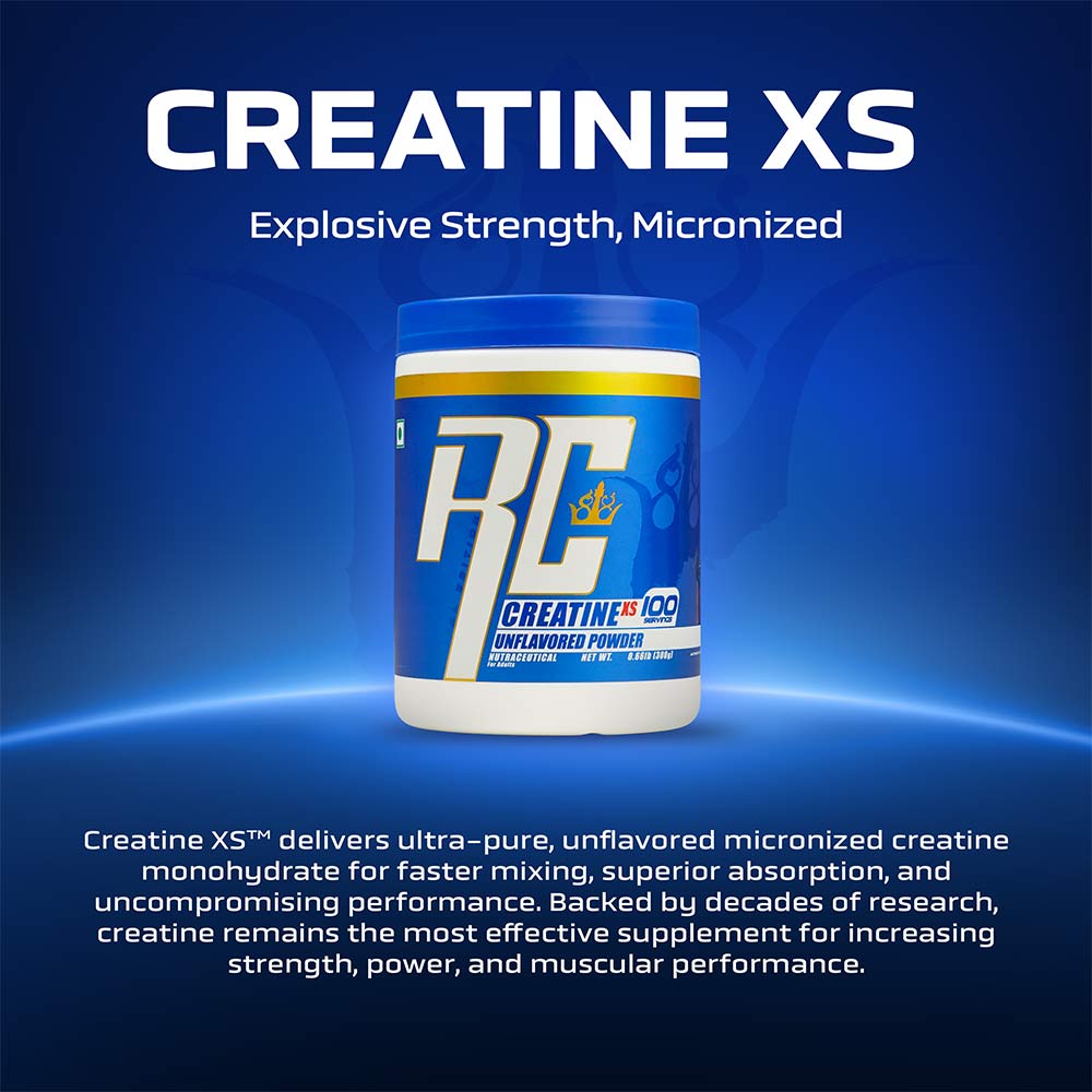 6 - Ronnie Coleman Signature Series Creatine XS,  Unflavoured  0.66 lb