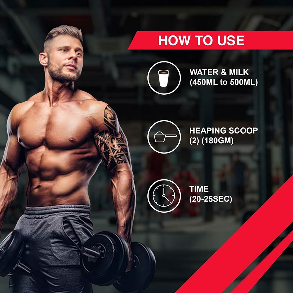 4 - Muscle Performance Anabolic Mass Gainer,  5.5 lb  Belgium Chocolate with Steel Shaker 