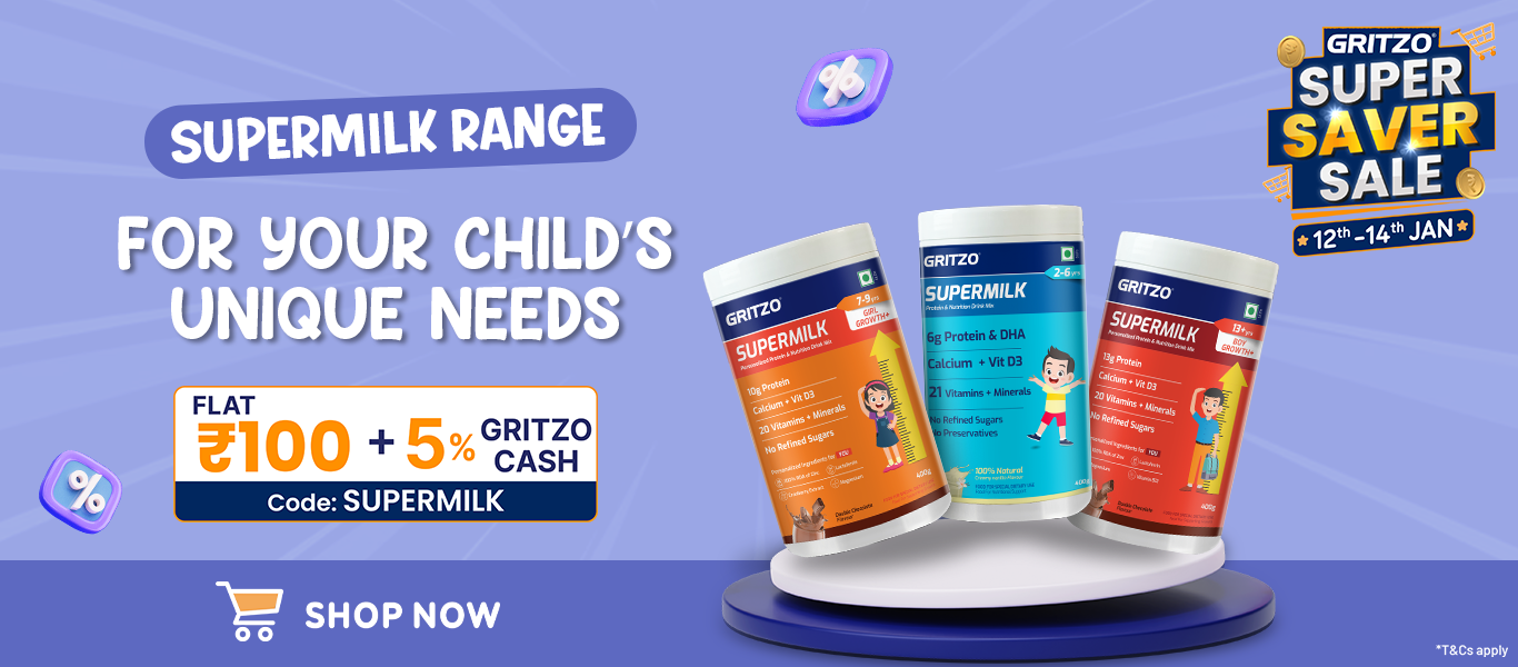 Flat Rs. 100 Off on Supermilk Range