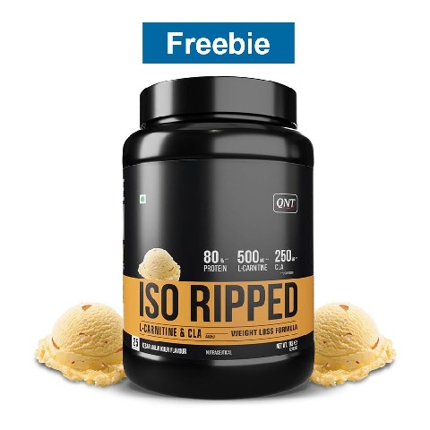 QNT ISO Ripped,  2.2 lb  Kesar Malai Kulfi 