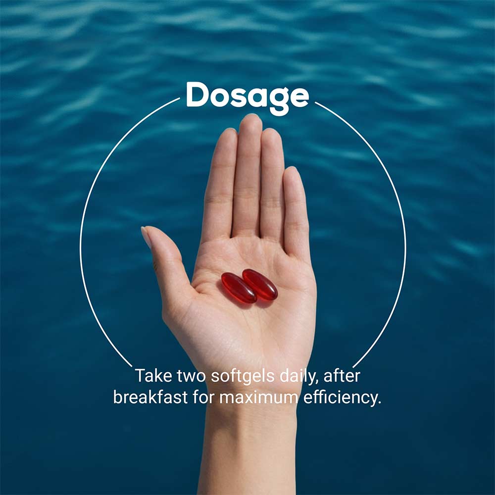 1 - TrueBasics Heart Omega-3 Antarctic Krill Oil,  30 capsules