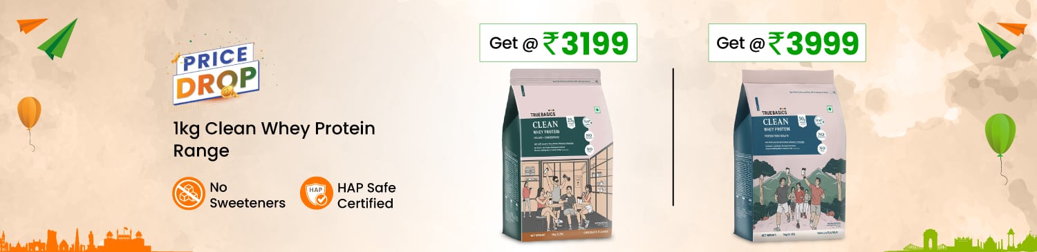 TB Protein Range | (Isolate + Concentrate) Chocolate @ 3199 | (Isolate) Vanilla @ 3999 | Price Drop