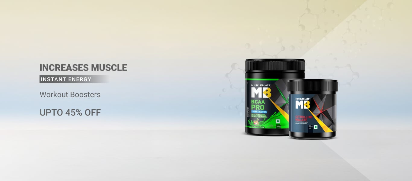 Workout Boosters | Upto 40% Off