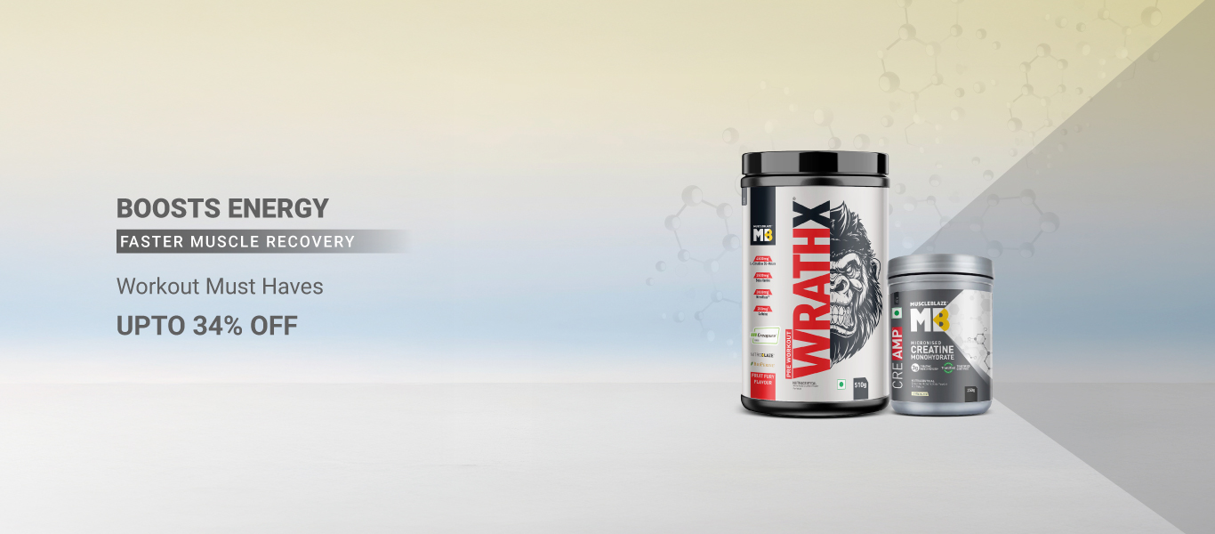 Workout Must Haves - Upto 34% Off