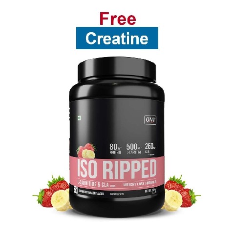 QNT ISO Ripped,  2.2 lb  Strawberry Banana 