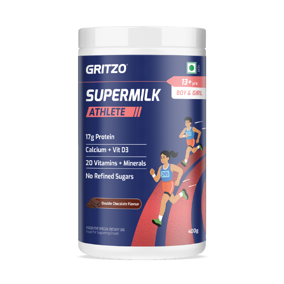 Supermilk Athlete 13+ Years, 400 g Double Chocolate 13+ Yrs Boy/Girl