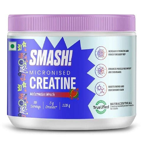 11 - Smash Micronised Creatine Monohydrate,  Watermelon Wreck  0.71 lb 