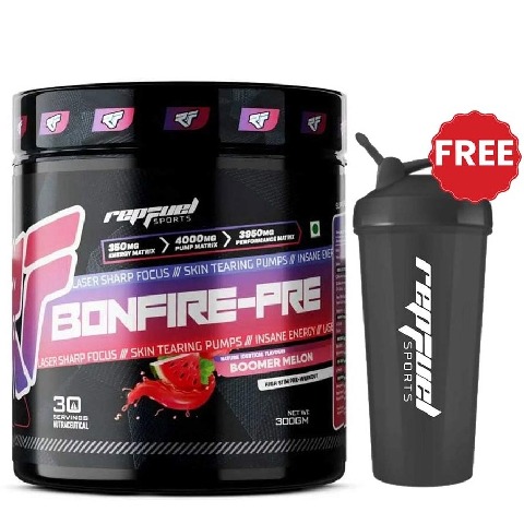 Repfuel Sports Bonfire Pre Workout,  0.66 lb  Boomer Melon 