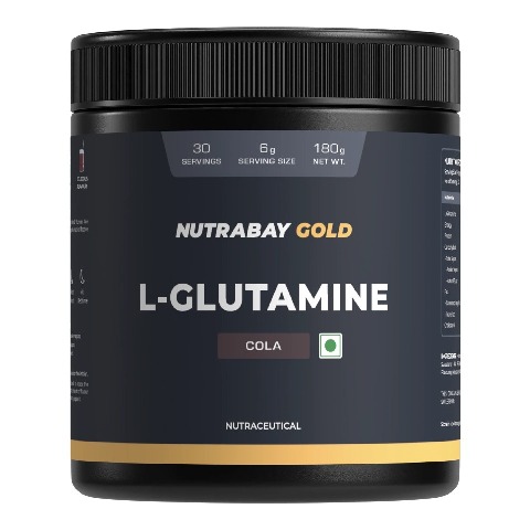 1 - Nutrabay Gold L-Glutamine,  0.39 lb  Cola 