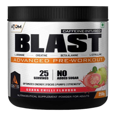 1 - AS-IT-IS Nutrition ATOM Blast,  0.55 lb  Guava Chilli 