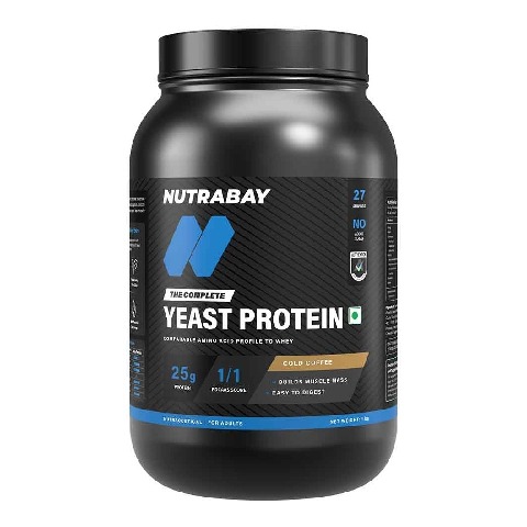 1 - Nutrabay Yeast Protein,  2.2 lb  Cold Coffee 