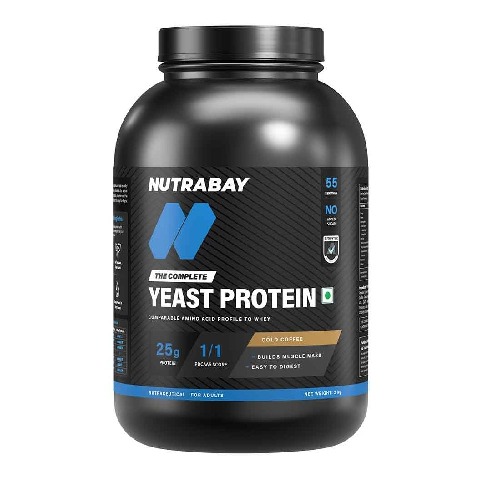 1 - Nutrabay Yeast Protein, 4.4 lb Cold Coffee