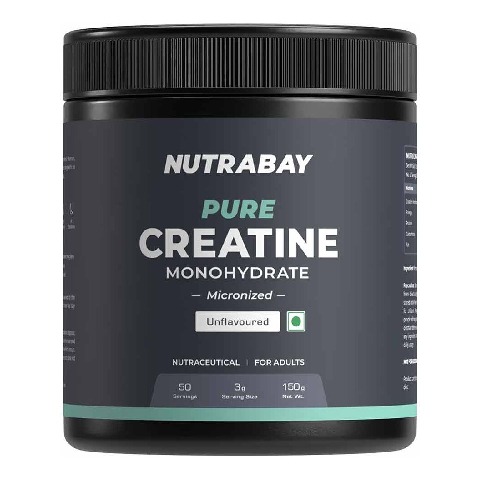 1 - Nutrabay Pure Creatine Monohydrate Amino Acid,  Unflavoured  0.33 lb 