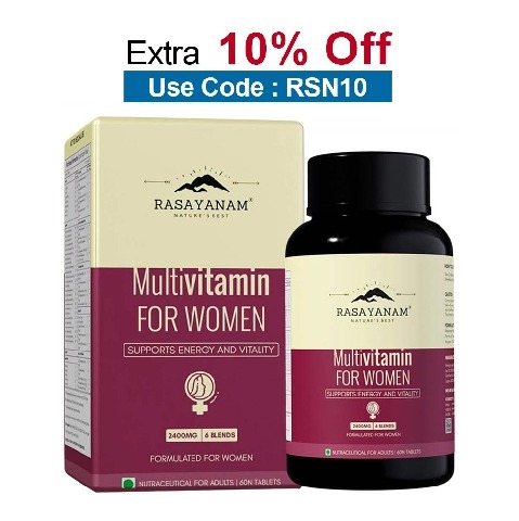 Rasayanam Multivitamin for Women,  60 tablet(s)  Unflavoured 