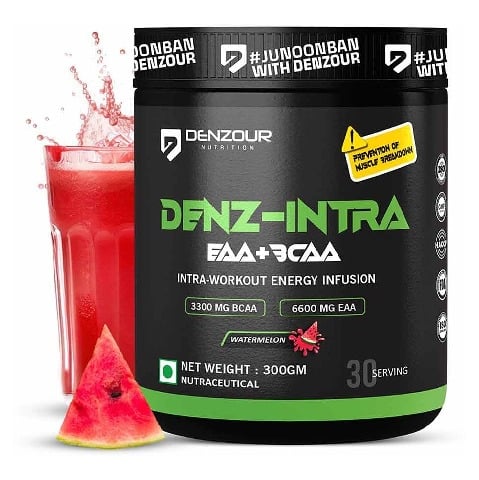 1 - Denzour Nutrition Denz-Intra BCAA+EAA,  Watermelon  0.66 lb  30 Servings 