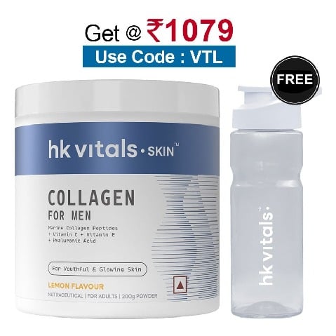 HK Vitals HK Vitals Collagen for Men,  200 g  Lemon 