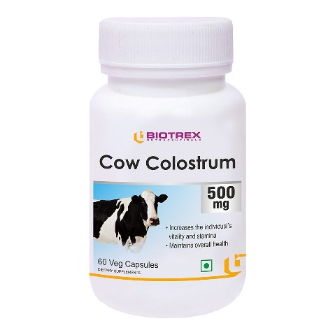 1 - Biotrex Cow Colostrum (500 mg),  60 capsules 