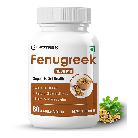 1 - Biotrex Fenugreek (1000 mg),  60 capsules 