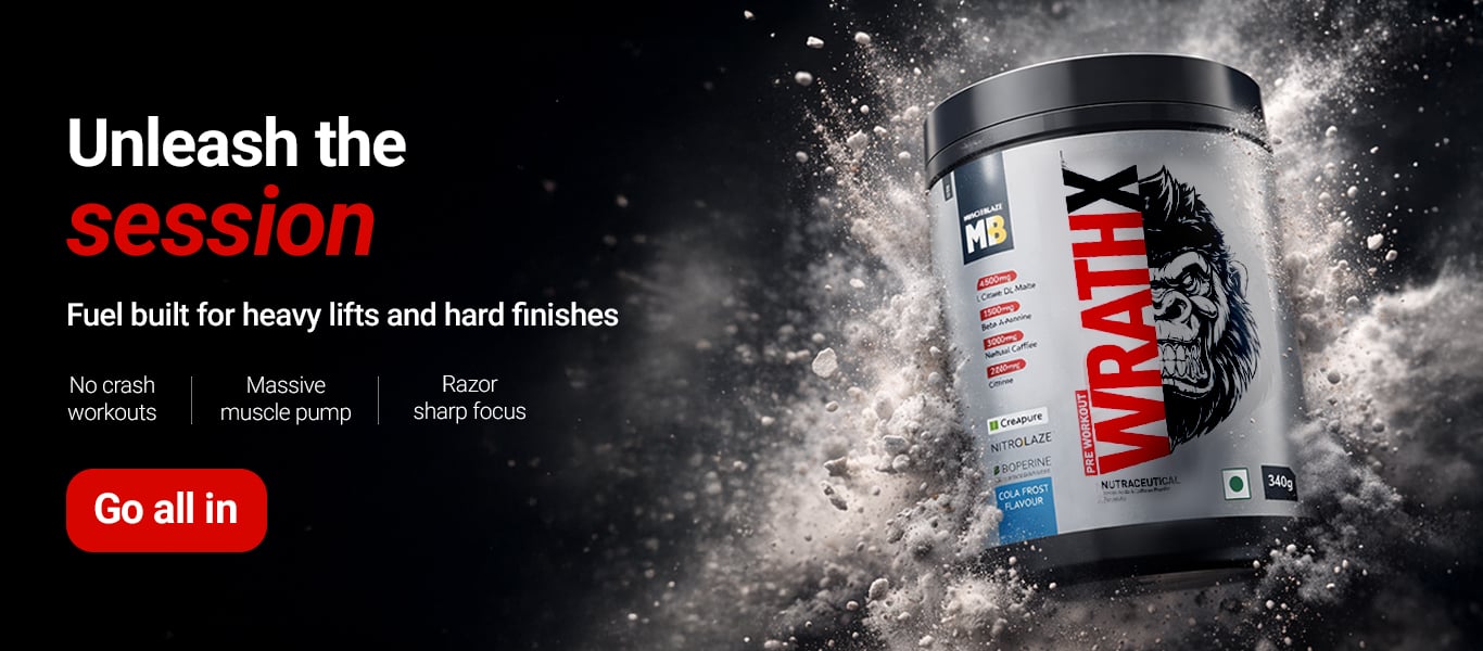 Pre Workout WrathX Range