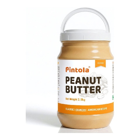 1 - Pintola Classic Peanut Butter, 2.5 kg Crunchy