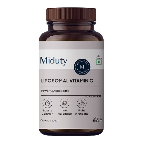 1 - Miduty Liposomal Vitamin C,  30 capsules  Unflavoured 