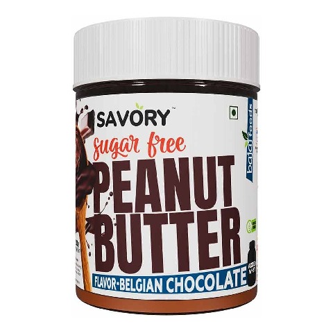 1 - Savory Sugar Free Peanut Butter,  200 g  Belgian Chocolate 