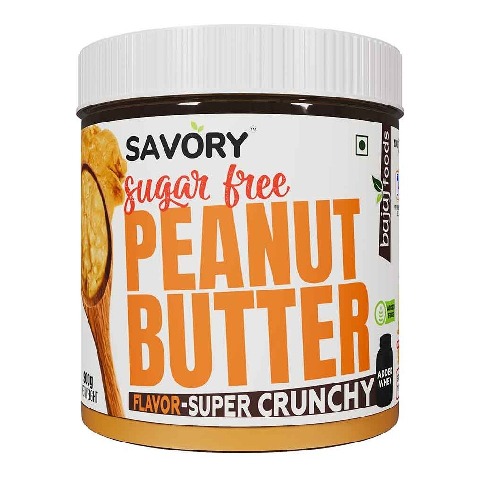 1 - Savory Sugar Free Peanut Butter, 900 g Super Crunchy