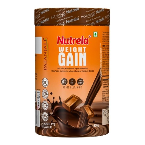 1 - Nutrela Weight Gainer, 1.1 lb Chocolate