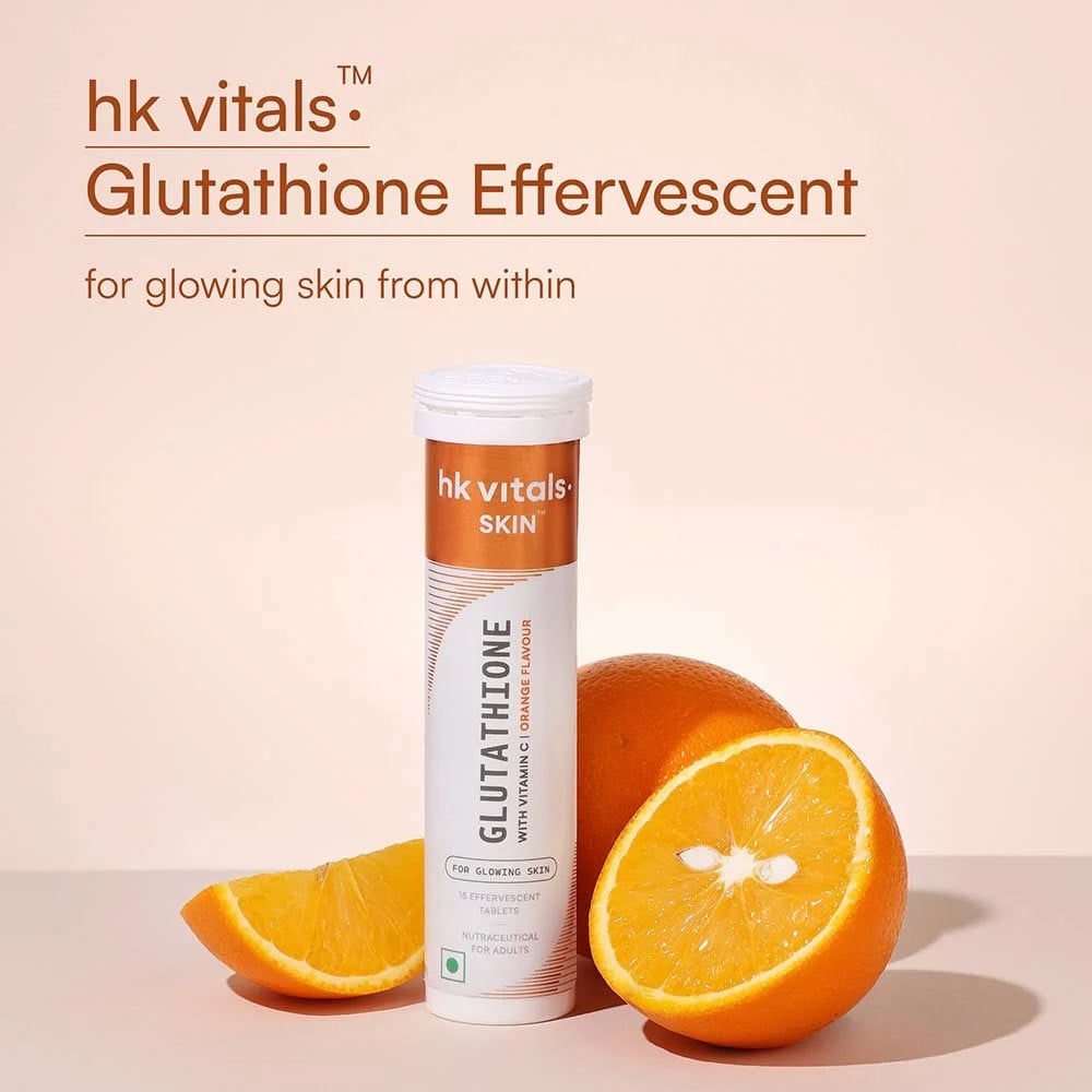 2 - HK Vitals Glutathione Effervescent with Vitamin C,  Orange  30 tablet(s)