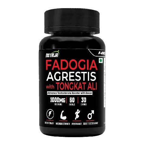 2 - NutriJa Fadogia Agrestis with Tongkat Ali,  60 capsules 