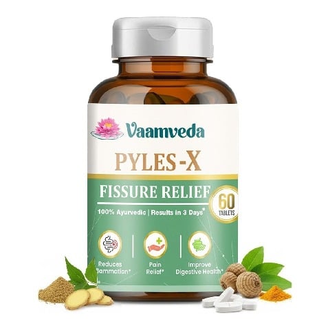 Vaamveda Pyles-X Fissure Relief, 60 tablet(s)