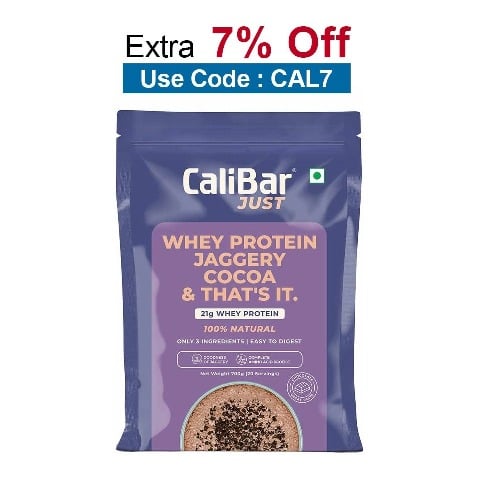Calibar Just Whey Protein, 1.54 lb Chocolate