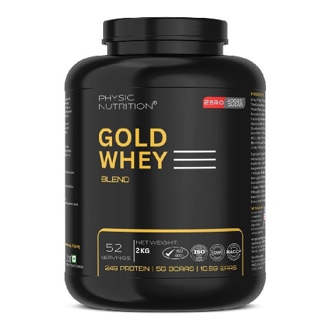 1 - Physic Nutrition Gold Whey Protein Blend,  4.4 lb  Coffee 