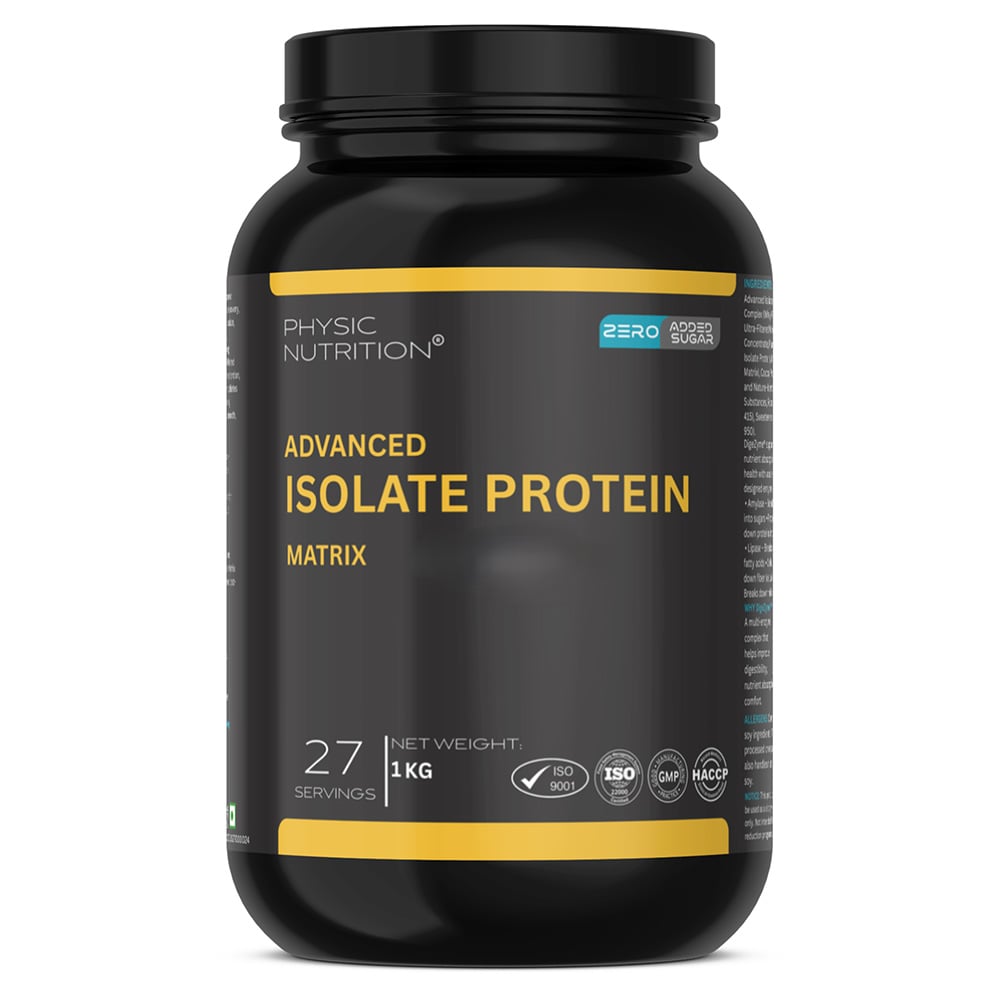 Physic Nutrition Advanced Isolate Protein Matrix, 2.2 lb Vanilla-picture-31