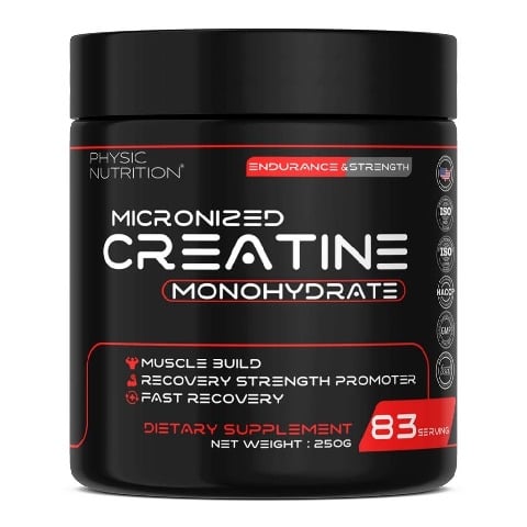1 - Physic Nutrition Micronized Creatine Monohydrate,  Unflavoured  0.55 lb 