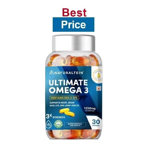 NATURALTEIN Triple Strength Ultimate Omega 3, 30 softgels